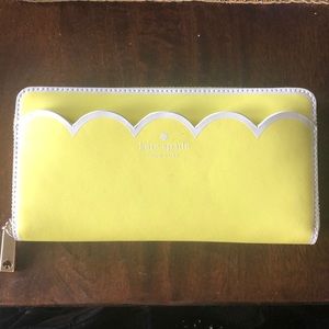 Kate Spade yellow wallet